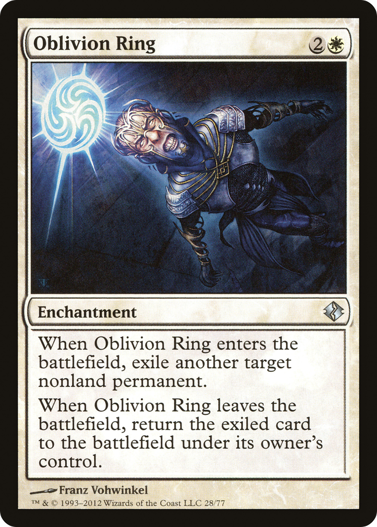 Oblivion Ring (DDI-028) [Duel Decks: Venser vs. Koth]
