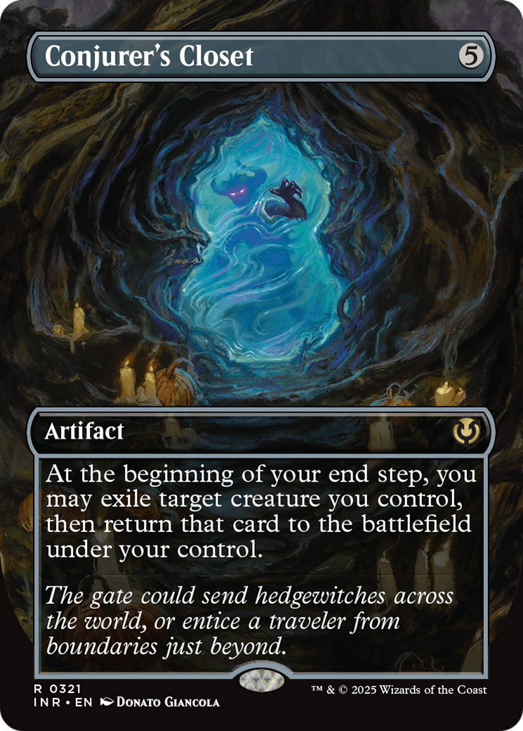 Conjurer's Closet (INR-321) [Innistrad Remastered] (Borderless)