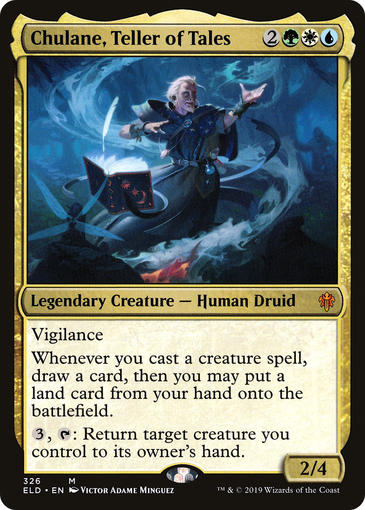 Chulane, Teller of Tales (ELD-326) [Throne of Eldraine]