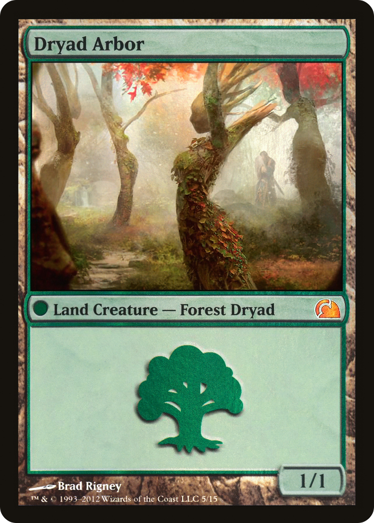 Dryad Arbor (V12-005) [From the Vault: Realms] Foil