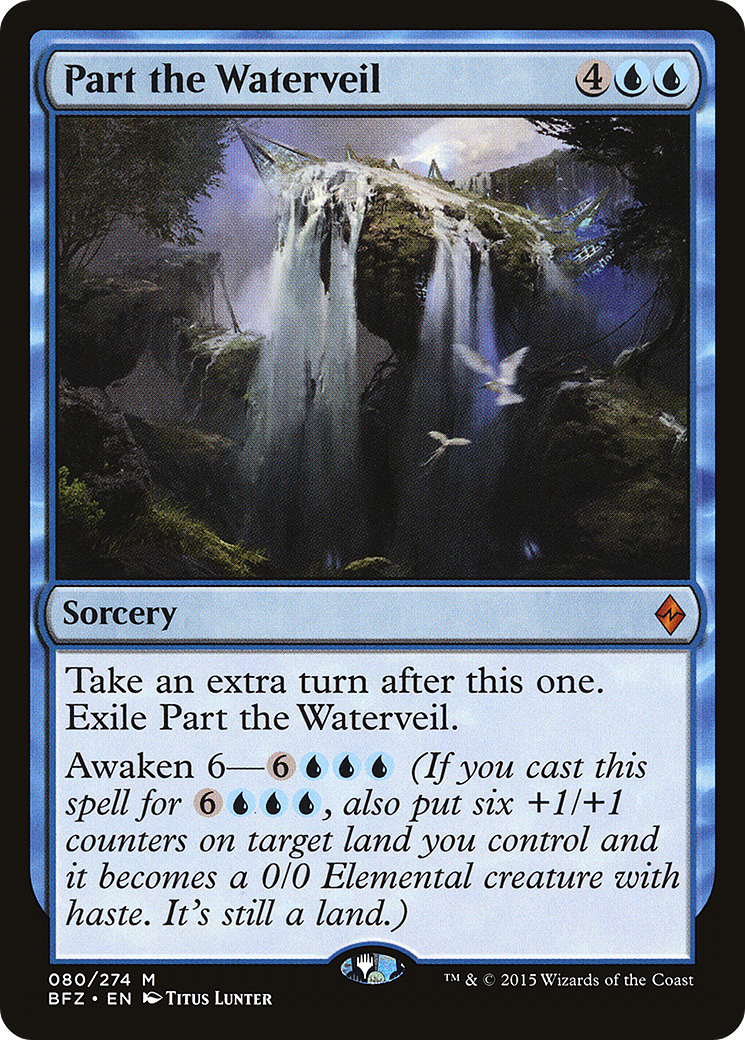 Part the Waterveil (BFZ-080) [Battle for Zendikar]