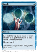 Ponder (MB2-034) [Mystery Booster 2]