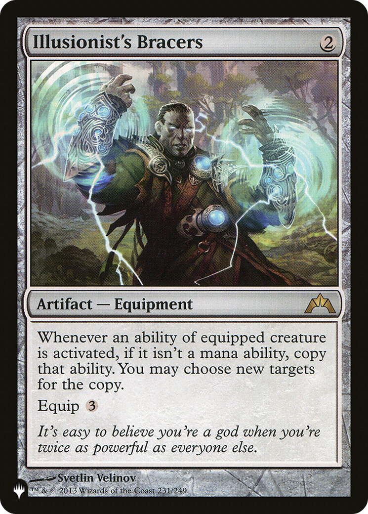 Illusionist's Bracers (LIST-GTC-231) [The List]
