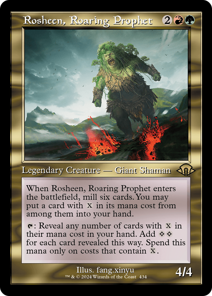 Rosheen, Roaring Prophet (MH3-434) [Modern Horizons 3] Foil