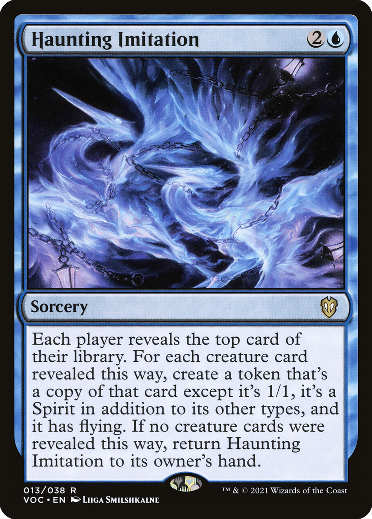 Haunting Imitation (VOC-013) [Crimson Vow Commander]