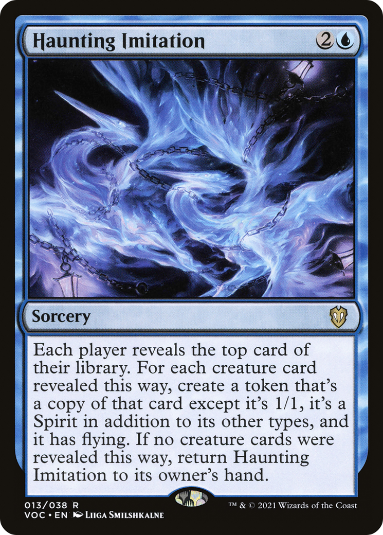 Haunting Imitation (VOC-013) [Crimson Vow Commander]