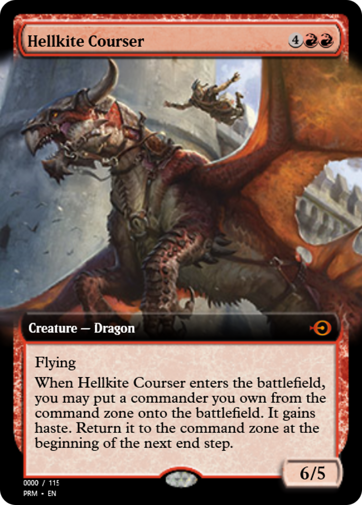 Hellkite Courser (PRM-85996) [Magic Online Promos]