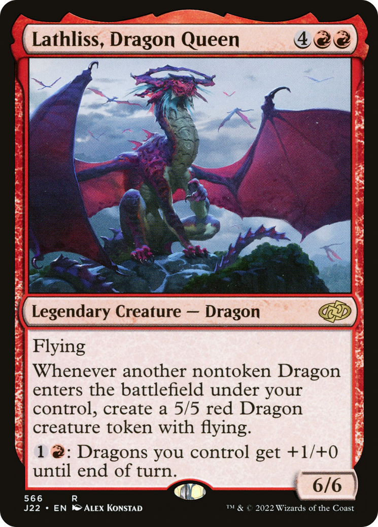Lathliss, Dragon Queen (J22-566) [Jumpstart 2022]