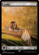 Swamp // Swamp (REX-023) [Jurassic World Collection] Foil