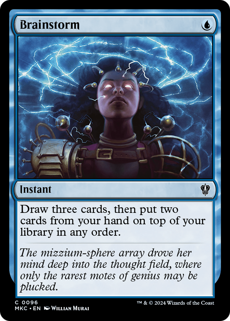 Brainstorm (MKC-096) [Murders at Karlov Manor Commander]