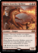 Realm-Scorcher Hellkite (WOE-145) [Wilds of Eldraine] Foil