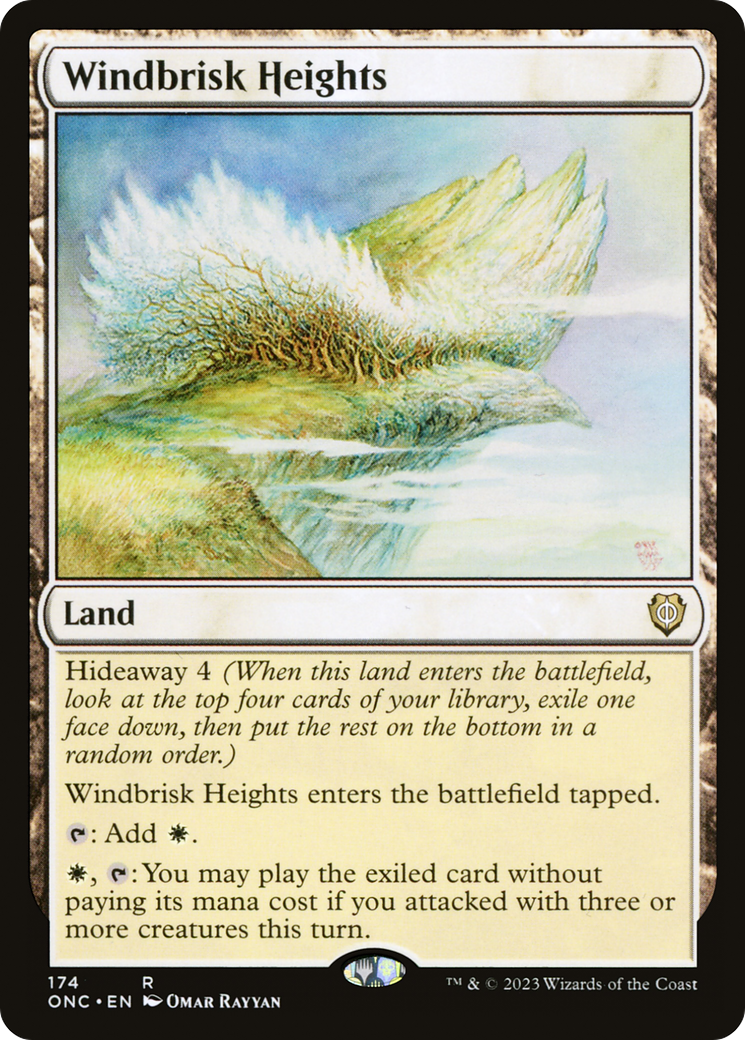 Windbrisk Heights (ONC-174) [Phyrexia: All Will Be One Commander]