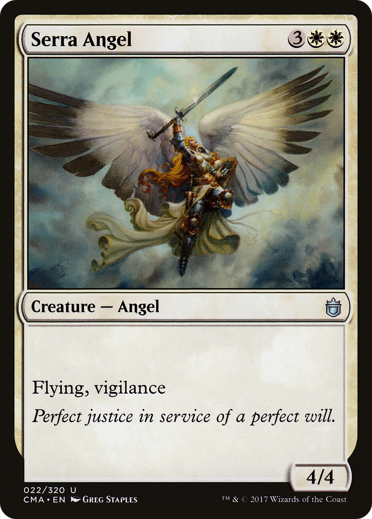 Serra Angel (CMA-022) [Commander Anthology]