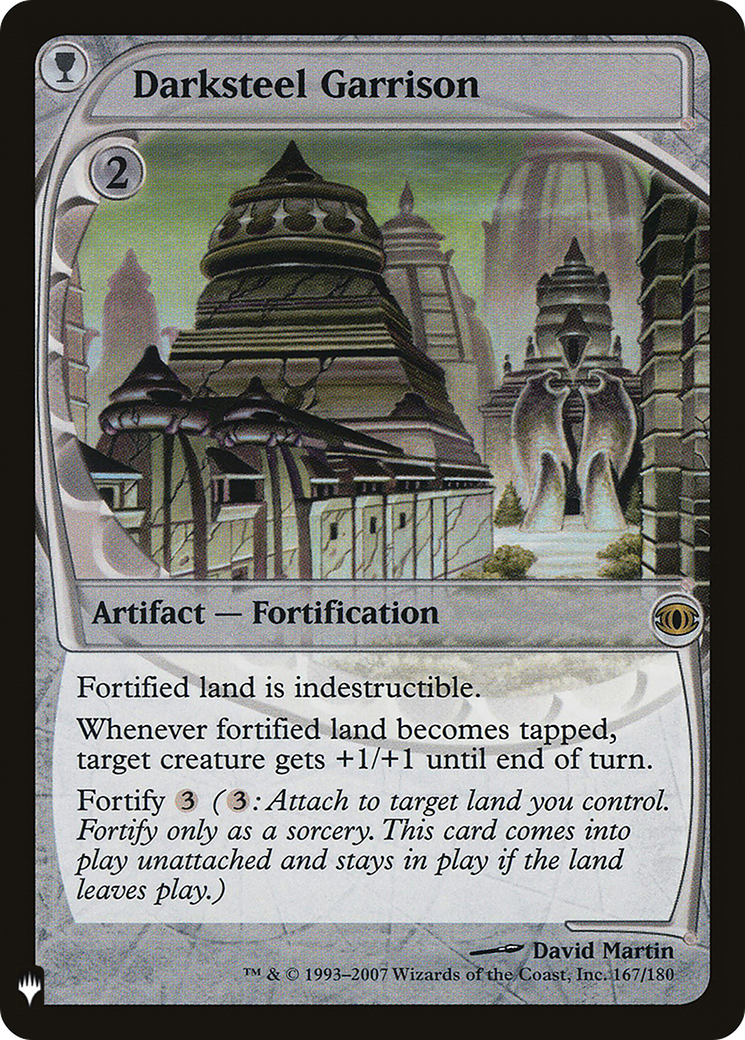 Darksteel Garrison (LIST-FUT-167) [The List]