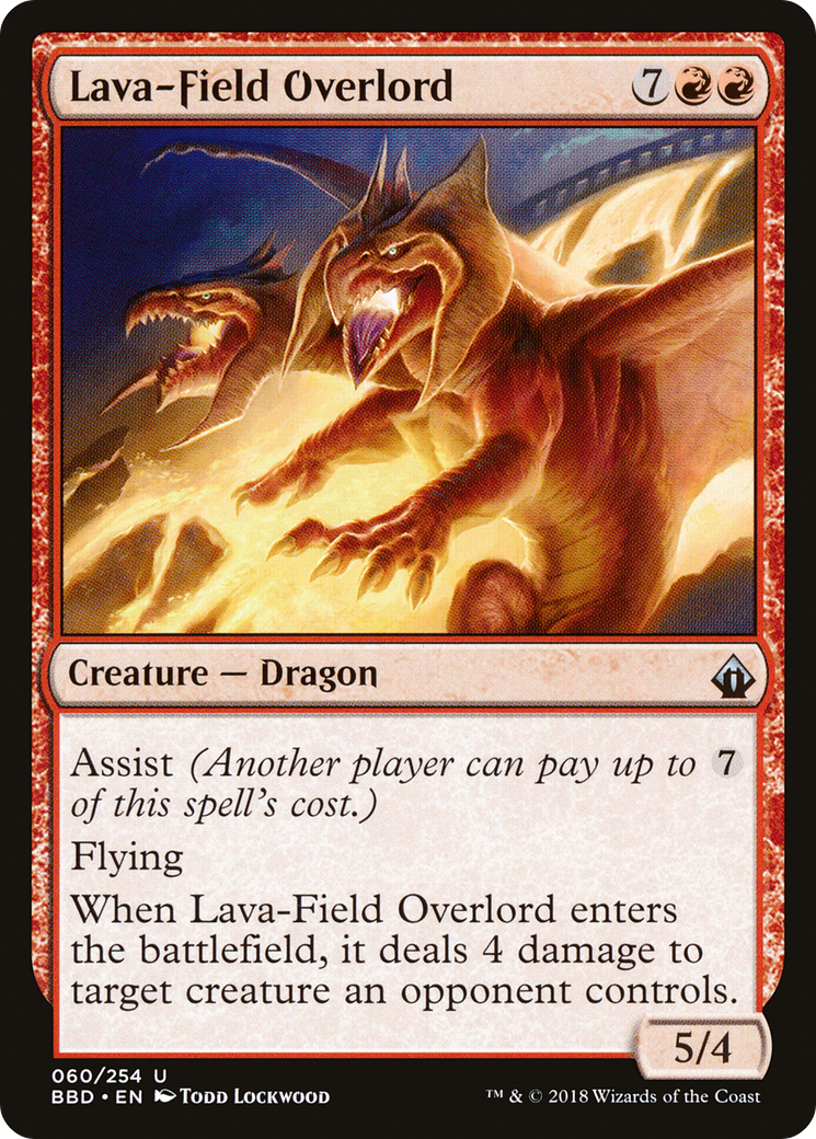 Lava-Field Overlord (BBD-060) [Battlebond]