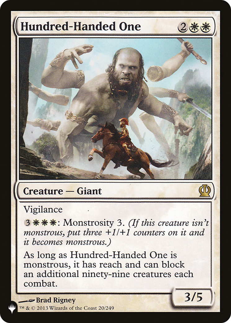 Hundred-Handed One (LIST-THS-20) [The List]