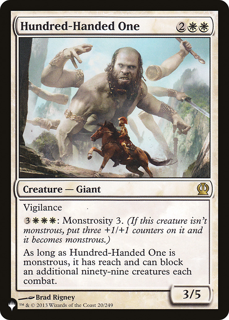 Hundred-Handed One (LIST-THS-20) [The List]