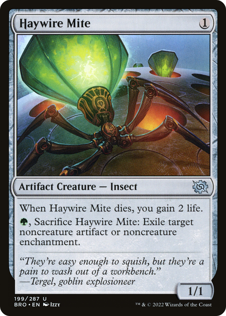 Haywire Mite (BRO-199) [The Brothers' War]