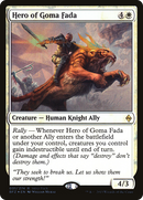 Hero of Goma Fada (UMP-031) [Battle for Zendikar Promos] Foil