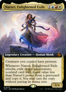 Narset, Enlightened Exile (MAT-173) [March of the Machine: The Aftermath]: (Extended Art) Foil