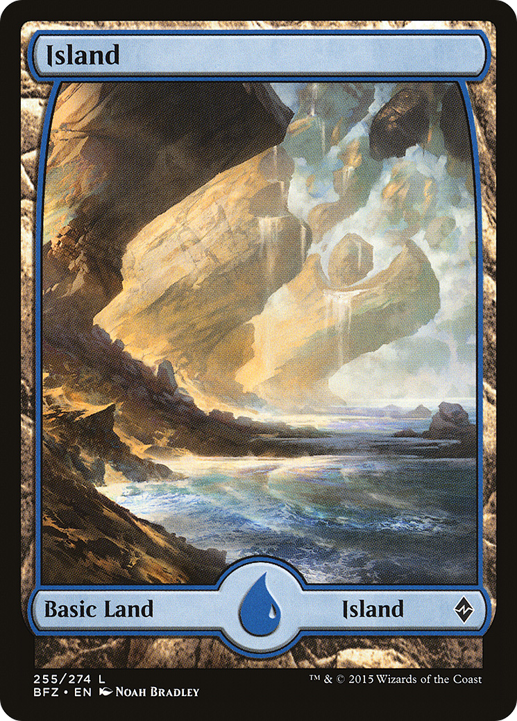 Island (BFZ-255) [Battle for Zendikar] Foil
