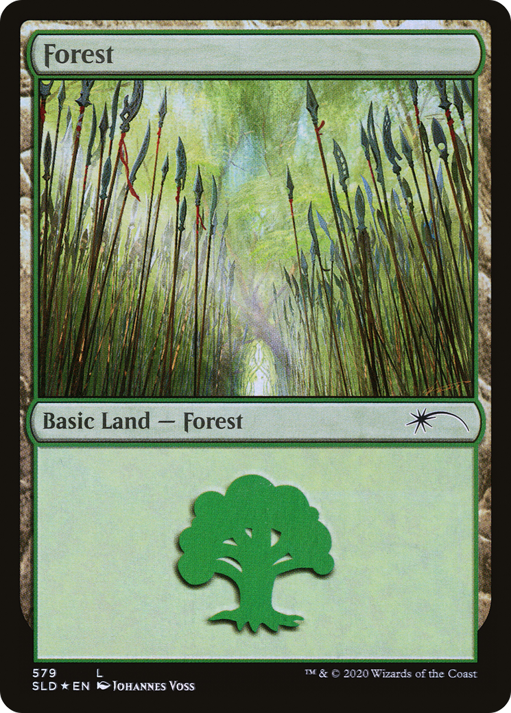 Forest (SLD-579) [Secret Lair Drop] Foil