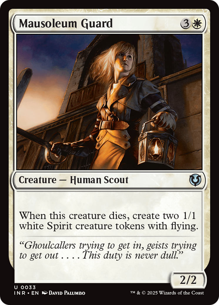 Mausoleum Guard (INR-033) [Innistrad Remastered] Foil