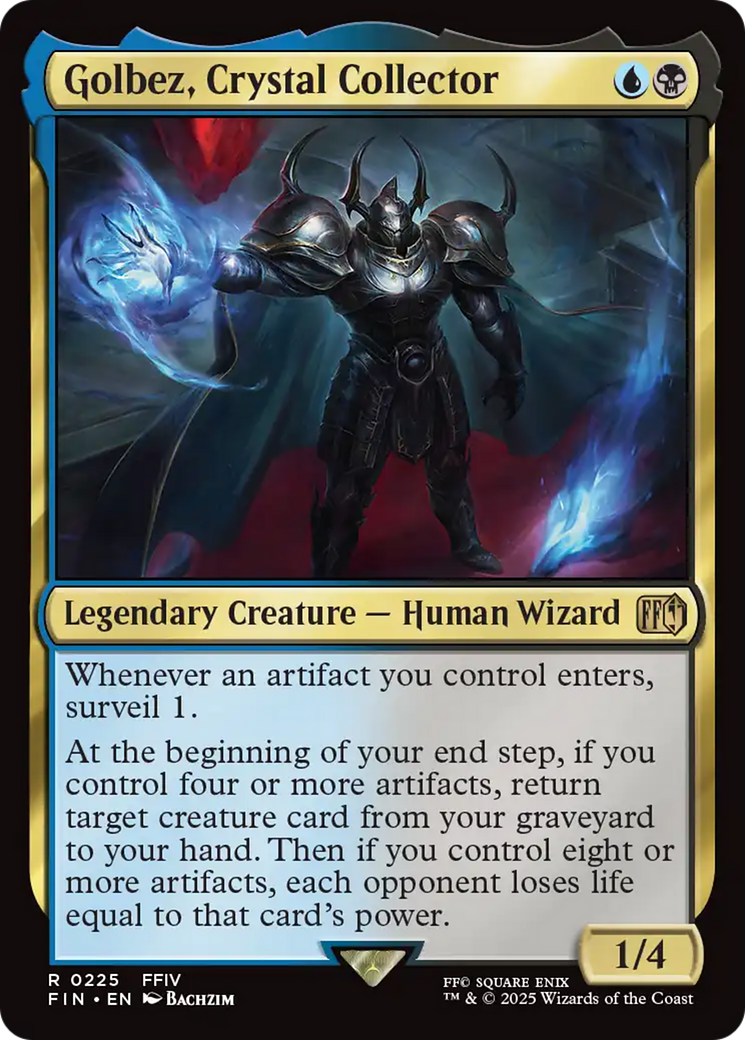 Golbez, Crystal Collector (FIN-225) [FINAL FANTASY] Foil