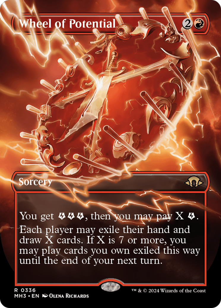 Wheel of Potential (MH3-336) [Modern Horizons 3] (Borderless)