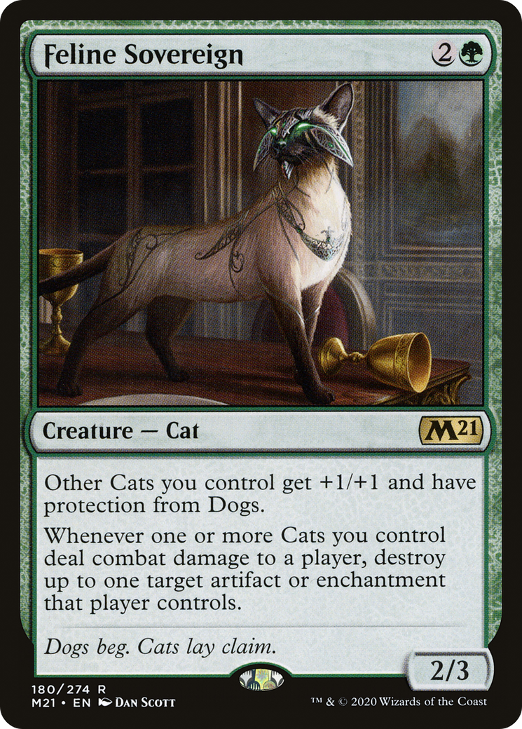 Feline Sovereign (M21-180) [Core Set 2021]