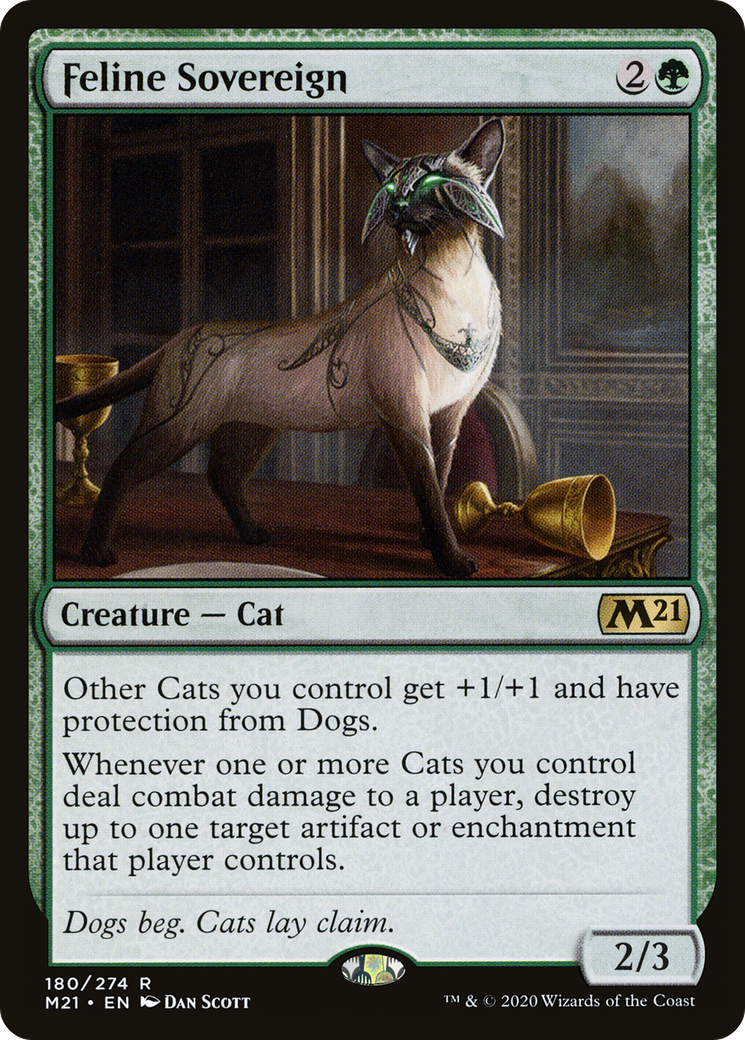 Feline Sovereign (M21-180) [Core Set 2021]