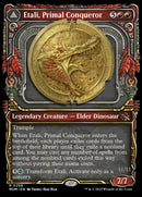 Etali, Primal Conqueror // Etali, Primal Sickness (MOM-298) [March of the Machine]: (Showcase) Foil