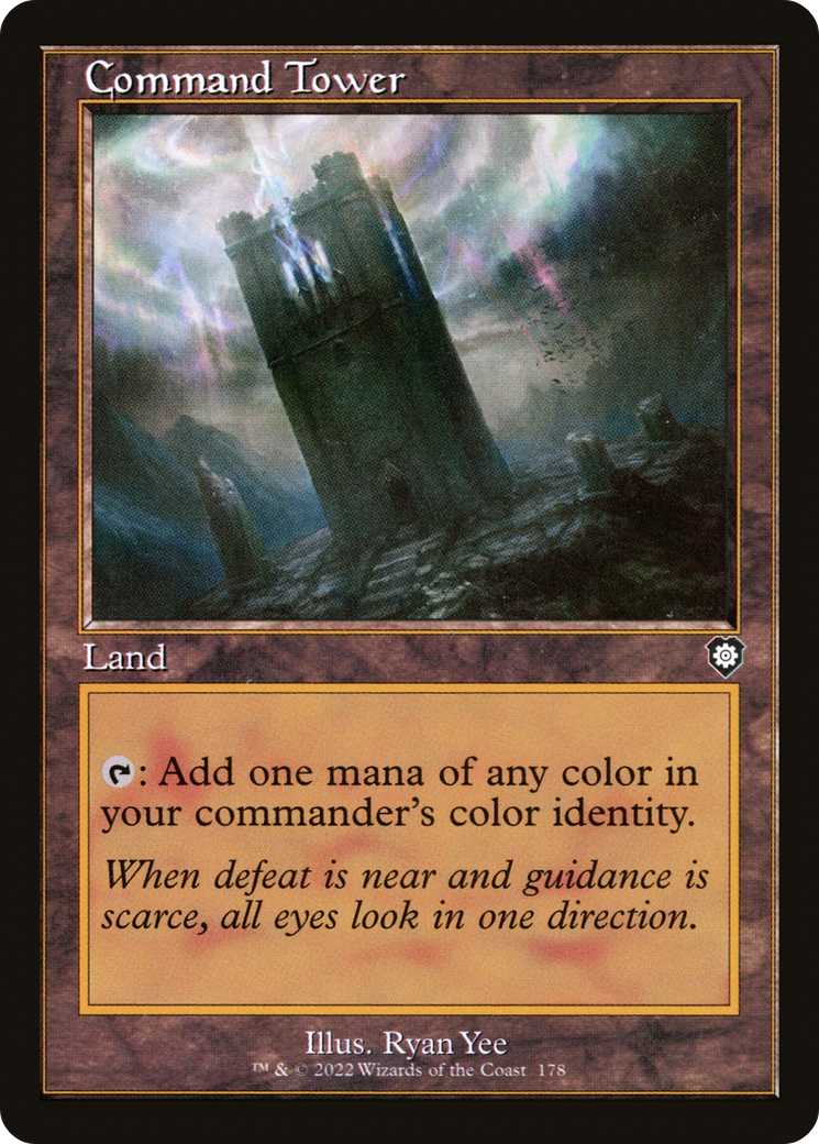 Command Tower (Retro Frame) (BRC-178) [The Brothers' War Commander]