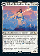Heliod, the Radiant Dawn // Heliod, the Warped Eclipse (MOM-017) [March of the Machine]: (enchantment) Foil