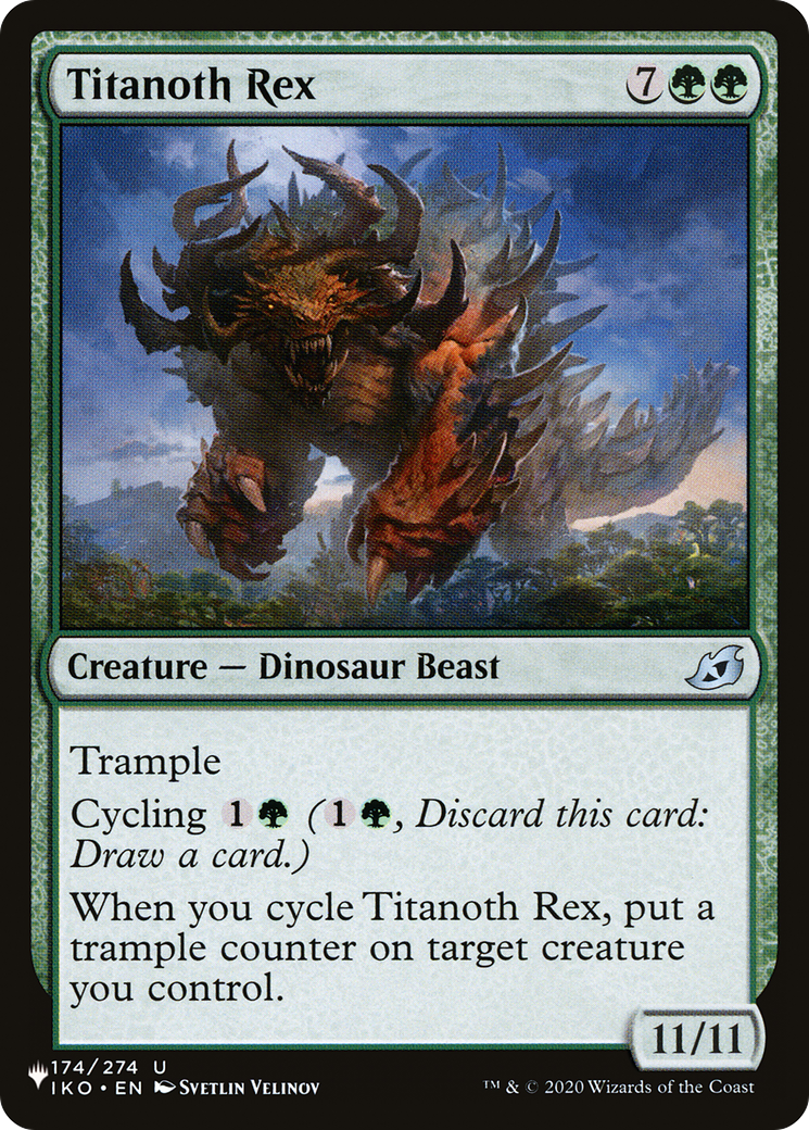 Titanoth Rex (LIST-IKO-174) [The List]