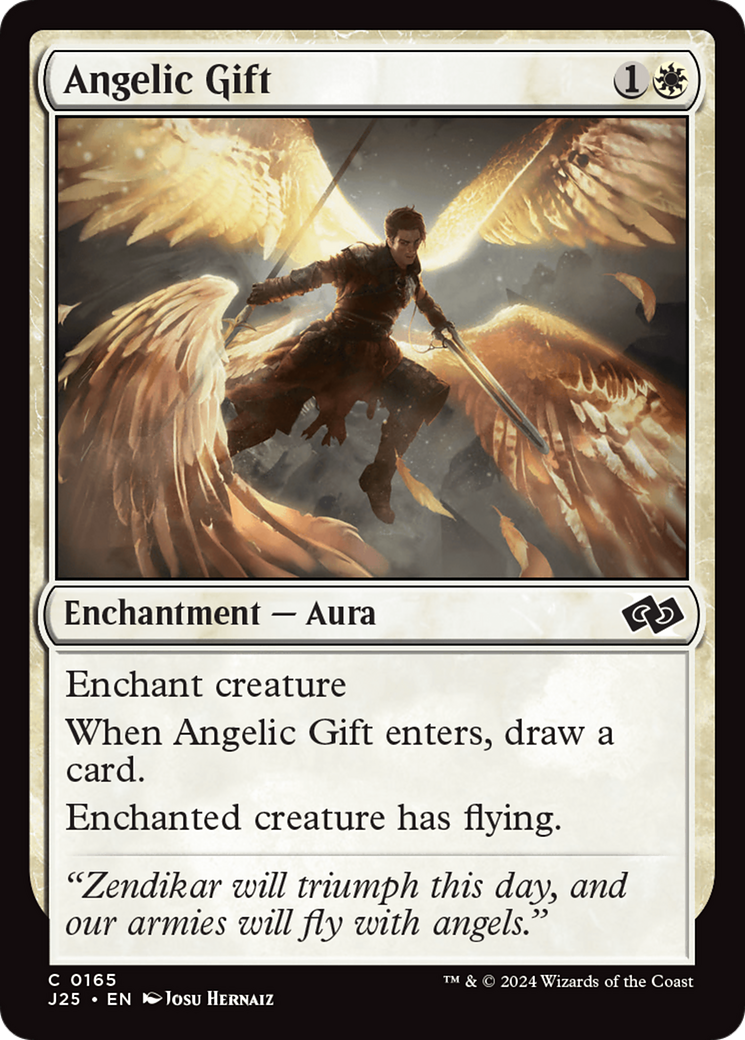 Angelic Gift (J25-165) [Foundations Jumpstart]