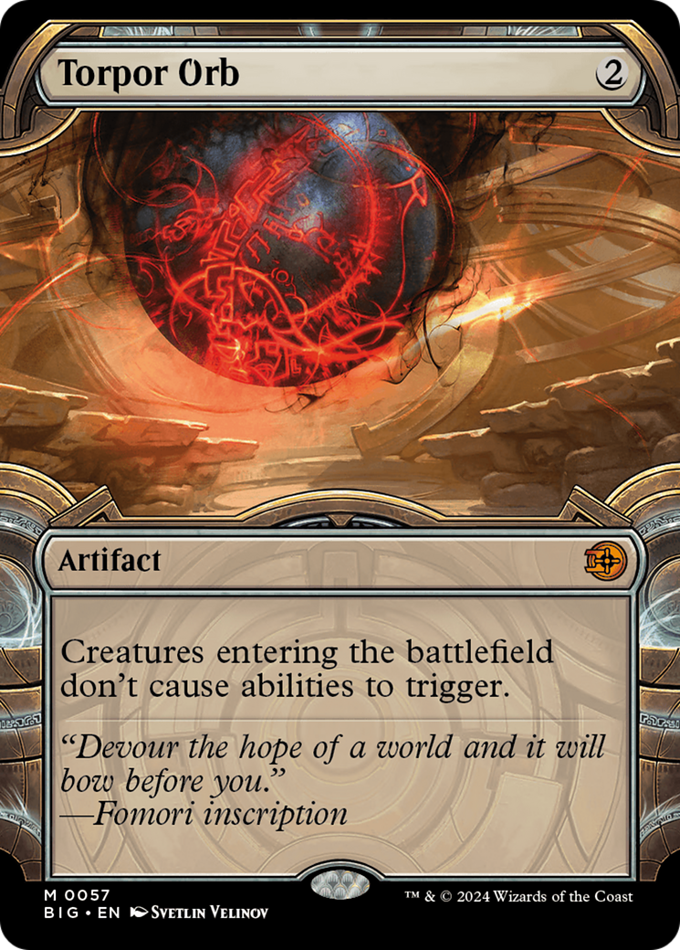 Torpor Orb (BIG-057) [The Big Score]: (Showcase)