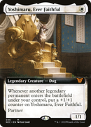 Yoshimaru, Ever Faithful (Extended Art) (NEC-046) [Neon Dynasty Commander]