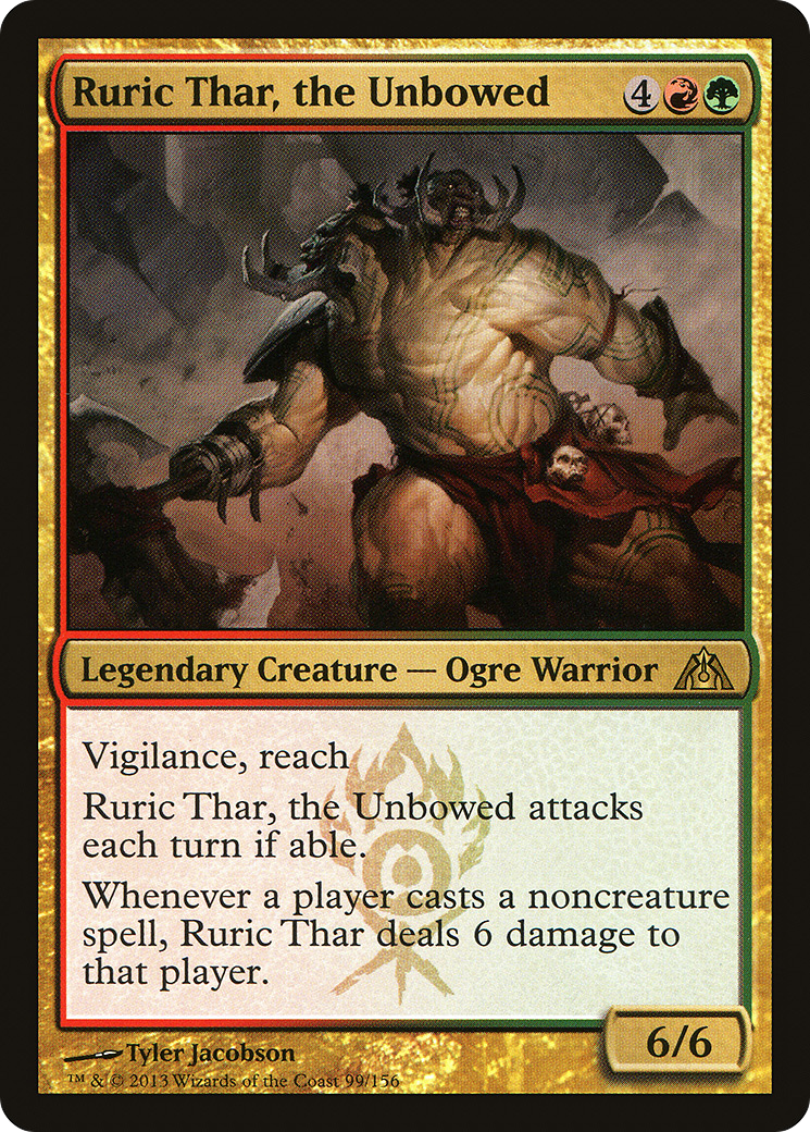 Ruric Thar, the Unbowed (DGM-099) [Dragon's Maze]