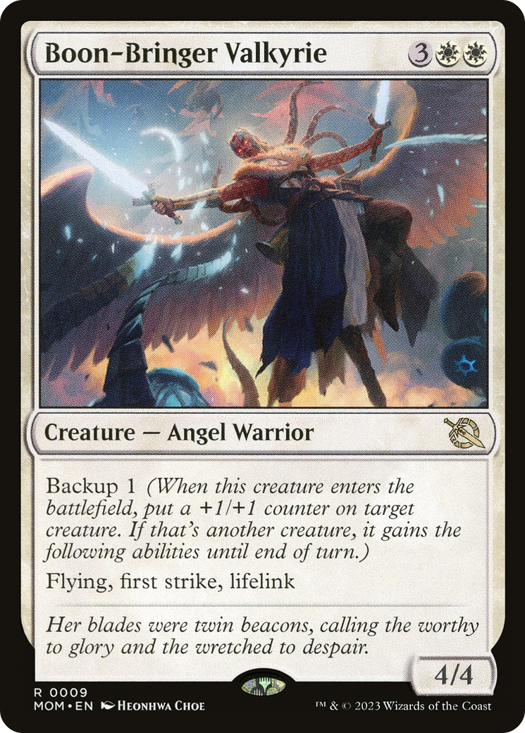 Boon-Bringer Valkyrie (MOM-009) [March of the Machine]
