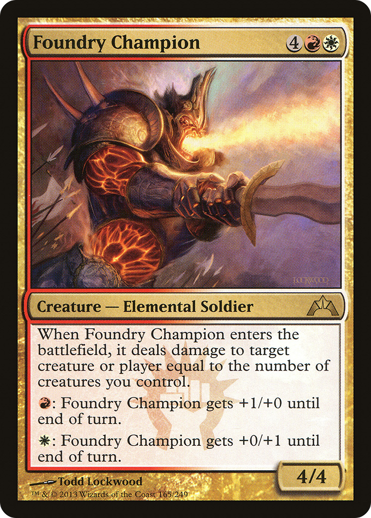 Foundry Champion (GTC-165) [Gatecrash]