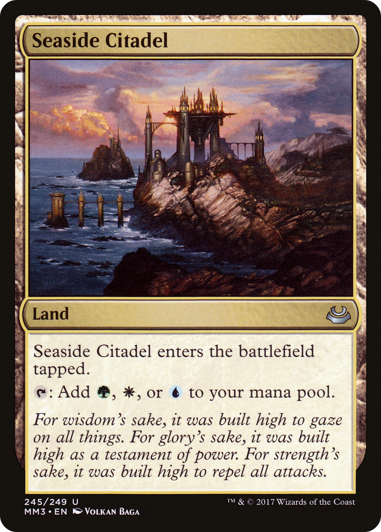 Seaside Citadel (MM3-245) [Modern Masters 2017]