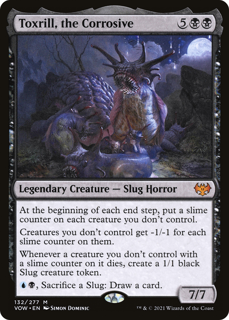 Toxrill, the Corrosive (VOW-132) [Innistrad: Crimson Vow]