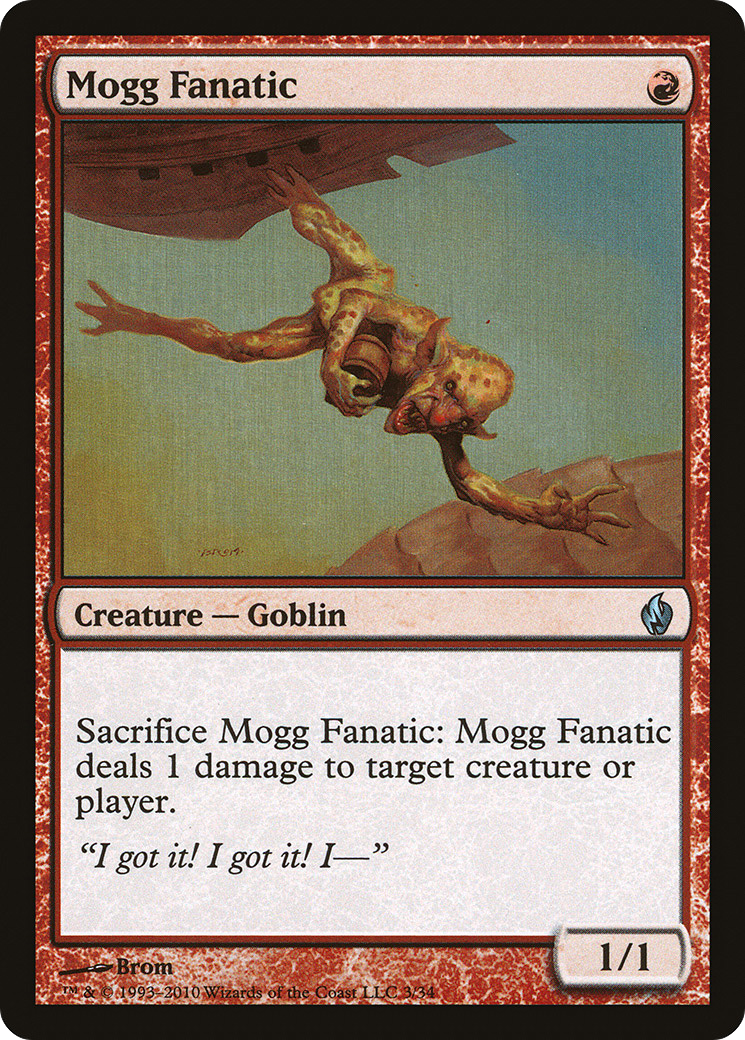Mogg Fanatic (PD2-003) [Premium Deck Series: Fire and Lightning] Foil