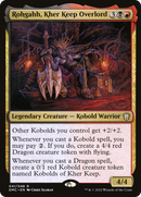 Rohgahh, Kher Keep Overlord (DMC-041) [Dominaria United Commander] Foil