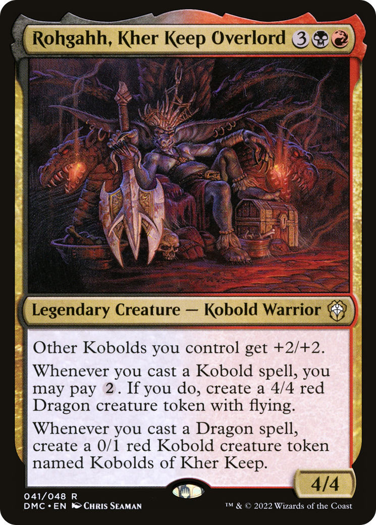 Rohgahh, Kher Keep Overlord (DMC-041) [Dominaria United Commander]