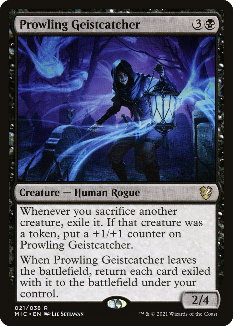 Prowling Geistcatcher (MIC-021) [Midnight Hunt Commander]
