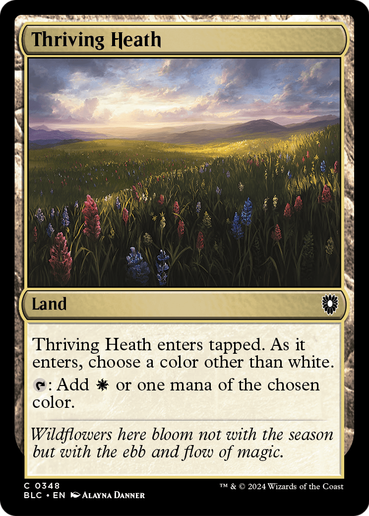 Thriving Heath (BLC-348) [Bloomburrow Commander]