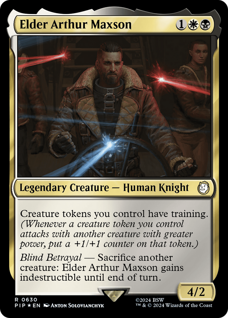 Elder Arthur Maxson (PIP-630) [Fallout] Foil