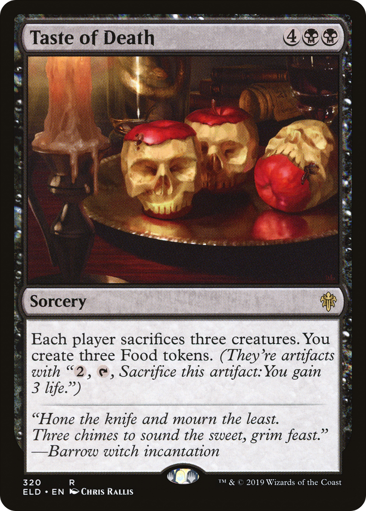 Taste of Death (ELD-320) [Throne of Eldraine]